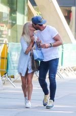 PETA MURGATROYD and Maksim Chmerkovskiy Out for Gelato in New York 07/11/2018