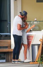 PETA MURGATROYD and Maksim Chmerkovskiy Out for Gelato in New York 07/11/2018