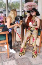 PHOEBE PRICE and MARCELA IGLESIAS Out for Frozen Yogurt in Malibu 07/23/2018