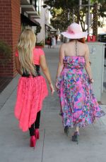 PHOEBE PRICE and MARCELA IGLESIAS Out for Lunch in Beverly Hills 07/27/2018