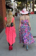 PHOEBE PRICE and MARCELA IGLESIAS Out for Lunch in Beverly Hills 07/27/2018