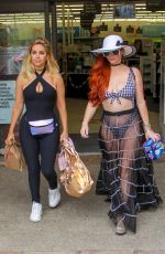 PHOEBE PRICE and MARCELA IGLESIAS Out on the Beach in Malibu 07/22/2018