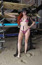 PHOEBE PRICE in Bikini on the Beach in Malibu 07/18/2018