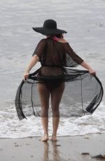 PHOEBE PRICE in Bikini on the Beach in Malibu 07/18/2018