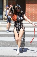 PHOEBE PRICE Out for Ice Coffee in Beverly Hills 07/11/2018