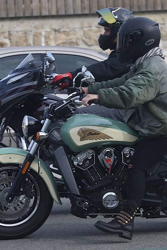 PINK Riding a Bike Out in Perth 06/30/2018