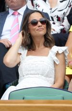 PIPPA MIDDLETON at Wmbledon Championship Tennis 2018 in London 07/05/2018