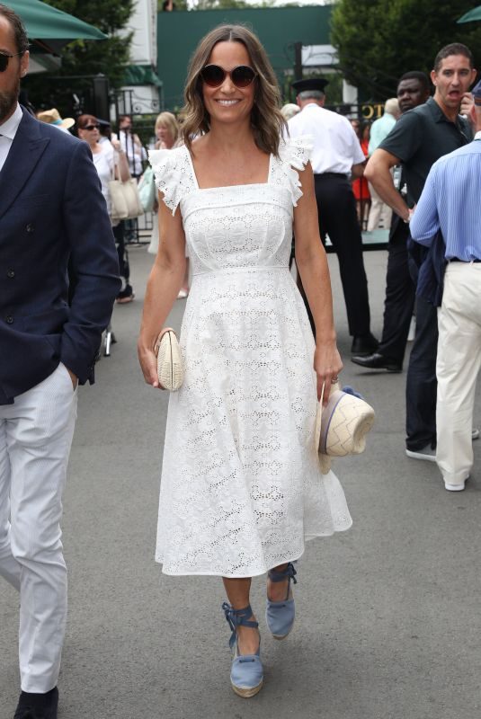 PIPPA MIDDLETON at Wimbledon Championship Tennis 2018 in London 07/05/2018