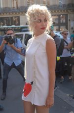 PIXIE LOTT at Schiaparelli Haute Couture Show at Paris Fashion Week 07/02/2018