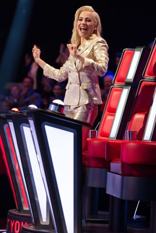 PIXIE LOTT at The Voice Kids TV Show 07/14/2018