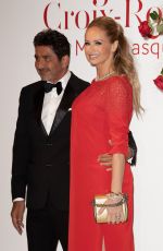 Pregnant ADRIANA KAREMBEU at 70th Monaco Red Cross Ball Gala 07/27/2018