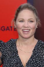 Pregnant ERIKA CHRISTENSEN at The Spy Who Dumped Me Premiere in Los Angeles 07/25/2018