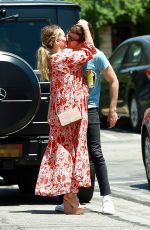 Pregnant HILARY DUFF and Matthew Koma Kissing in Studio City 07/12/2018