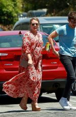 Pregnant HILARY DUFF and Matthew Koma Kissing in Studio City 07/12/2018