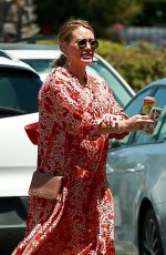 Pregnant HILARY DUFF and Matthew Koma Kissing in Studio City 07/12/2018