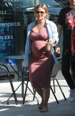 Pregnant HILARY DUFF and Matthew Koma Out in Beverly Hills 07/20/2018