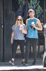 Pregnant HILARY DUFF and Matthew Koma Out in Los Angeles 07/23/2018