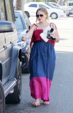 Pregnant HILARY DUFF Out in Beverly Hills 07/19/2018