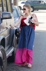 Pregnant HILARY DUFF Out in Beverly Hills 07/19/2018