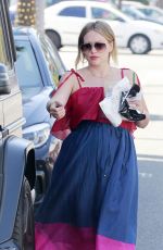 Pregnant HILARY DUFF Out in Beverly Hills 07/19/2018