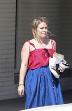 Pregnant HILARY DUFF Out in Beverly Hills 07/19/2018