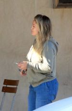 Pregnant HILARY DUFF Out in Los Angeles 07/01/2018