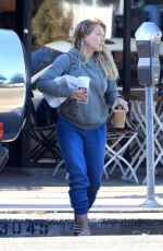 Pregnant HILARY DUFF Out in Los Angeles 07/01/2018