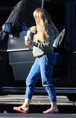 Pregnant HILARY DUFF Out in Los Angeles 07/01/2018