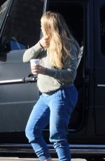 Pregnant HILARY DUFF Out in Los Angeles 07/01/2018
