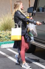 Pregnant HILARY DUFF Out in Los Angeles 07/04/2018