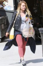 Pregnant HILARY DUFF Out in Los Angeles 07/04/2018