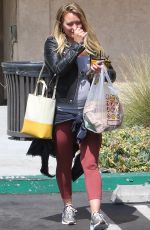 Pregnant HILARY DUFF Out in Los Angeles 07/04/2018