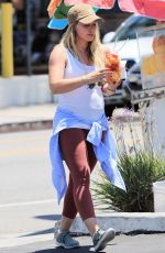 Pregnant HILARY DUFF Out in Los Angeles 07/08/2018
