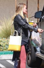 Pregnant HILARY DUFF Out in Studio City 07/03/2018