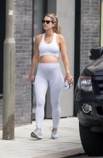 Pregnant VOGUE WILLIAMS Heading to a Gym in London 07/05/2018