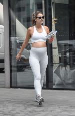 Pregnant VOGUE WILLIAMS Heading to a Gym in London 07/05/2018