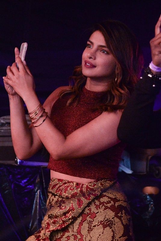 PRIYANKA CHOPRA at Nick Jonas Performance at Villamix Festival in Goiania 06/30/2018