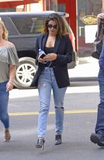 PRIYANKA CHOPRA in Jeans Arrives at JFK Airport in New York 07/12/2018