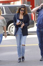 PRIYANKA CHOPRA in Jeans Arrives at JFK Airport in New York 07/12/2018