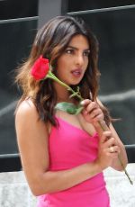 PRIYANKA CHOPRA on the Set of Isn