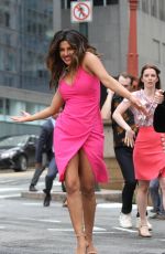 PRIYANKA CHOPRA on the Set of Isn