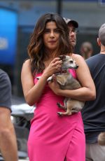 PRIYANKA CHOPRA on the Set of Isn