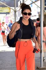 PRIYANKA CHOPRA Out with Her Dog in  New York 07/13/2018