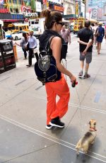 PRIYANKA CHOPRA Out with Her Dog in  New York 07/13/2018