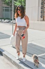 PRIYANKA CHOPRA Out with Her Dog in New York 07/14/2018