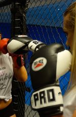 RACHAEL RHODES, CHANTELLE CONNELLY, IMOGEN TOWNLEY and JESS IMPIAZZI Boxing in Birmingham 07/12/2018