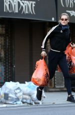 RACHAEL TAYLOR on the Set of Jessica Jones in New York 07/09/2018