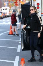 RACHAEL TAYLOR on the Set of Jessica Jones in New York 07/09/2018
