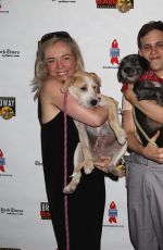 RACHEL BAY JONES at 20th Annual Broadway Barks Animal Adoption Event in New York 07/14/2018