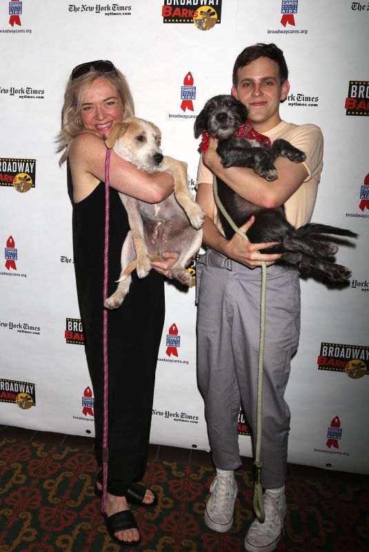 RACHEL BAY JONES at 20th Annual Broadway Barks Animal Adoption Event in New York 07/14/2018